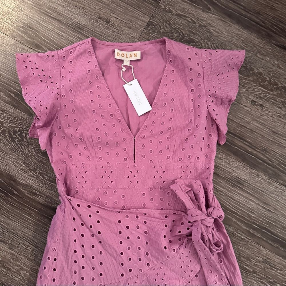 Dolan Eyelet Dress New - Picture 3 of 6